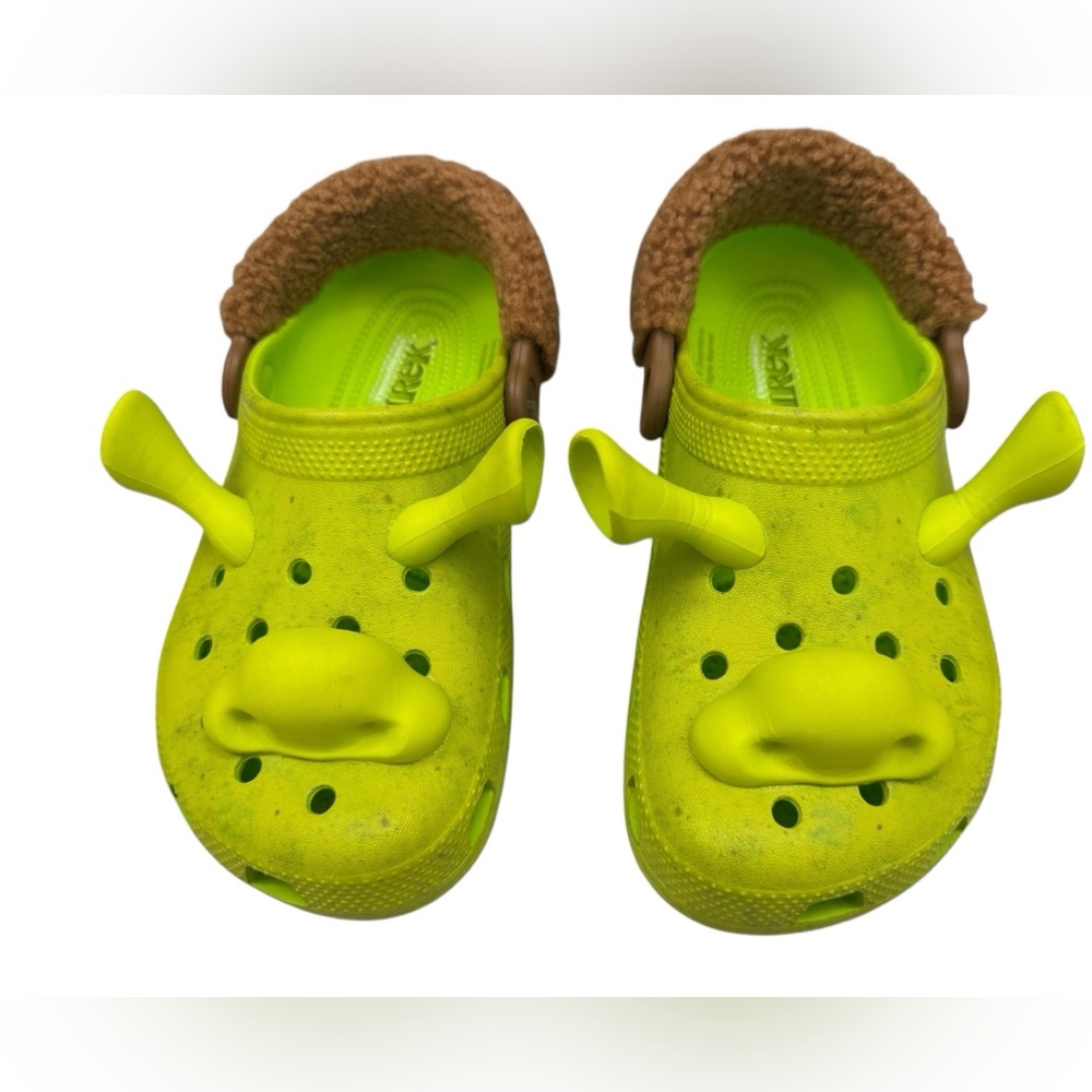 Crocs Dreamworks Shrek Unisex Clogs US Size Child 3 Women's 5